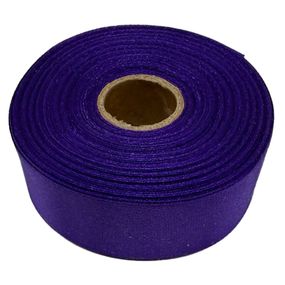 Атласна стрічка для рукоділля АБ-312, 2,5 см x 23 м, фіолетовий