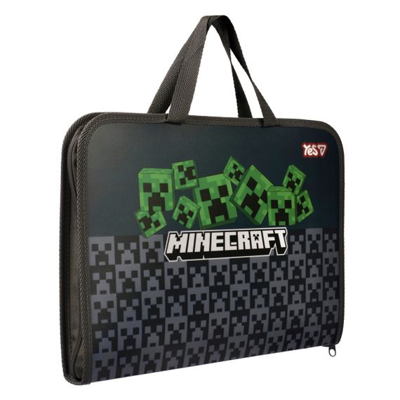 Папка портфель YES Minecraft Creepers 492355 3х26х35 см | Зображення 2