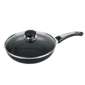 Сковорідка d26см з кришкою індукційне дно чорна MR-1203-26 Maestro
