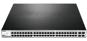 Коммутатор D-Link DGS-1210-52MP 48xGE PoE, 4xGE/SFP WebSmart (DGS-1210-52MP)