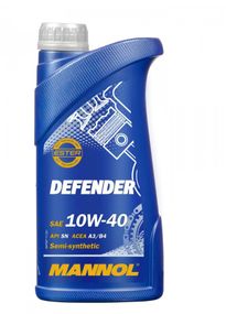 Моторна олива Mannol Defender 10w40 1л SN
