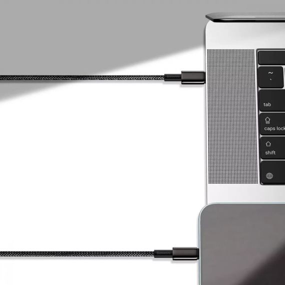 Кабель Baseus Tungsten Gold Fast Charging Type-C to Lightning PD 20W 1m | Зображення 4