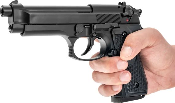 Пістолет страйкбольний ASG M92F Green Gas кал. 6 мм | Зображення 7