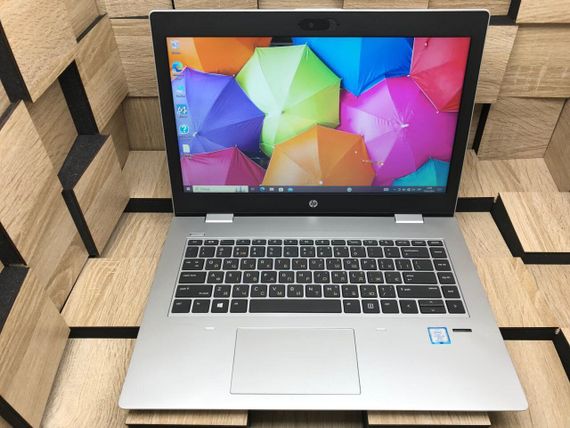 Ноутбук Б-клас HP Probook 640 G4 / 14" (1366x768) TN / Intel Core i5-8350U (4 (8) ядра по 1.7 - 3.6 GHz) / 8 GB DDR4 / 256 GB SSD M.2 / Intel UHD Graphics 620 / WebCam / Fingerprint б/в | Зображення 1