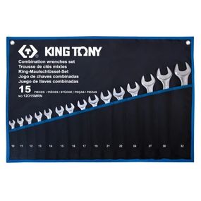 Ключ KING TONY комбинированный 10-32 мм 15 шт. (12D15MRN)