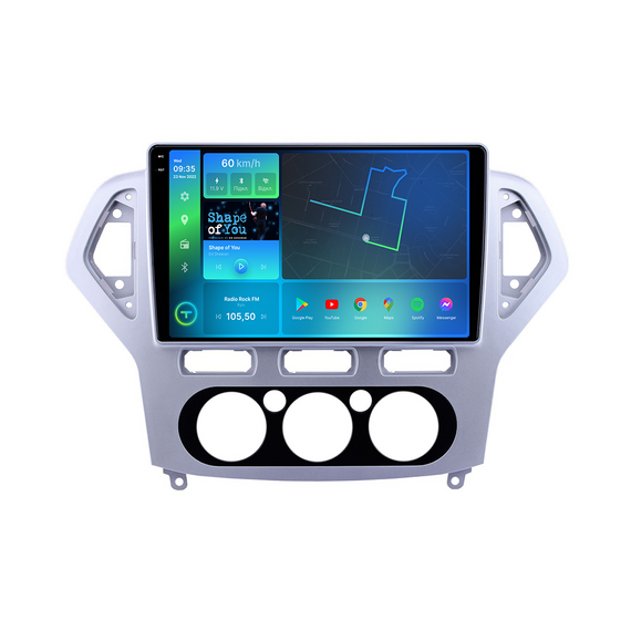 Штатна магнітола Torssen 2K Ford Mondeo 07-11 silver F98256 4G Carplay DSP | Зображення 1