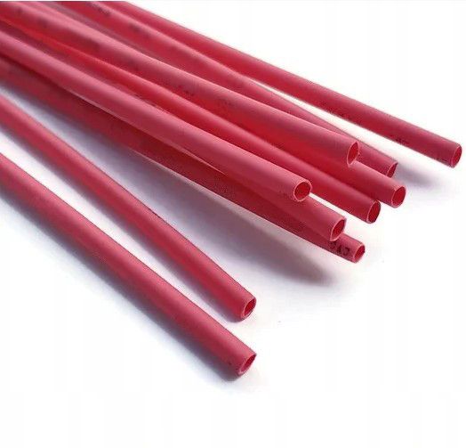Термоусадочна трубка ТТН2х1 1/0.5 червона 1 метр Ny95501738