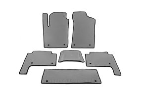 Коврики EVA 3 ряда (Серые) для Nissan Patrol Y62 2010-2024 гг