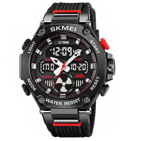 Военные часы для военнослужащих SKMEI 2223BK, Водонепроницаемое часы для кемпинга и отдыха EO-80 | Зображення 3