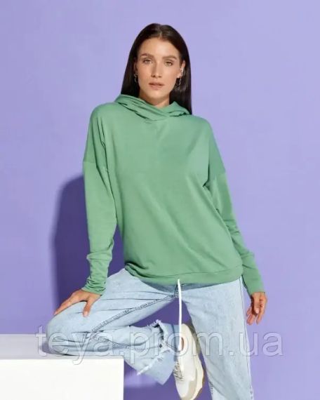 Толстовка колір зелений розмір L FI_004125