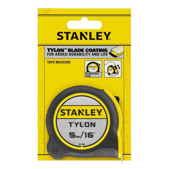Рулетка измерительная OPP Tylon™ длиной 5 м, шириной 19 мм с метрической и дюймовой шкалами STANLEY 0-30-696 | Зображення 5