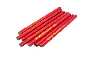 Карандаш Intertool - столярный 180 мм (12 шт.) красный (KT-5004)