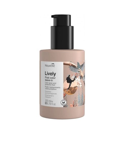 Крем гель Nouvelle Lively Post Color Gel Cream увлажняющий для сохранения цвета волос 100 мл