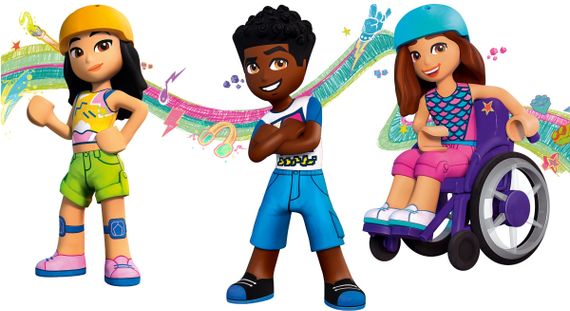 Конструктор LEGO Friends Скейт-парк (41751) | Зображення 6