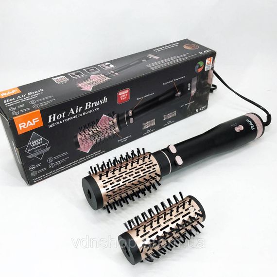 Фен с режимом защиты волос RAF R.421 1000 Вт, Удобный электрический фен, Электрофен для волос SB-25 | Зображення 3