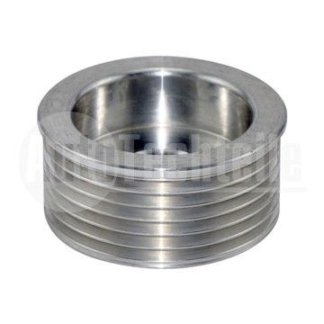 Шкив генератора Berlingo 1.9d  96-07/ Partner 2.0/2.2HDi  02-06  (6 ручейковый алюминиевый), AutoTechteile, 510 0010, 5705.3A