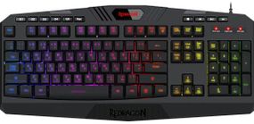 Клавіатура Redragon Harpe2 USB UKR Black (77484)