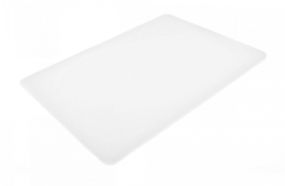 Дошка обробна двостороння LDPE 400×300×10 мм біла