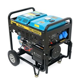 Дизельний генератор FULL FDK10000LE, 1-фазний 230V, 50Hz, 9.4kVA/7.5kW, бак 12,5 л, витрата 2 л/год, ручний/стартер (без АКБ),