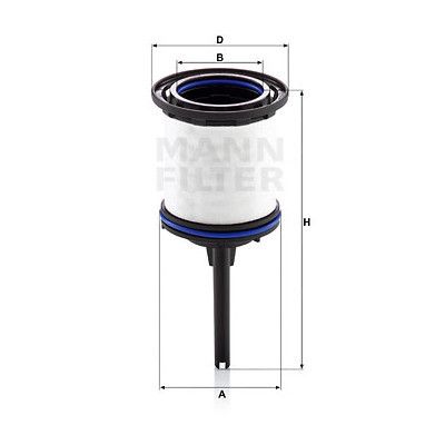 Фильтр топливный Mann PU7008ZKIT
