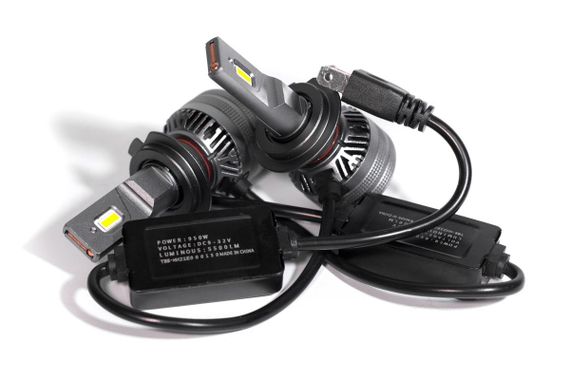 Комплект світлодіодних ламп TBS Design T8 PRO H7 12-24 V 110 W PX26d 11000 lm 6000 K