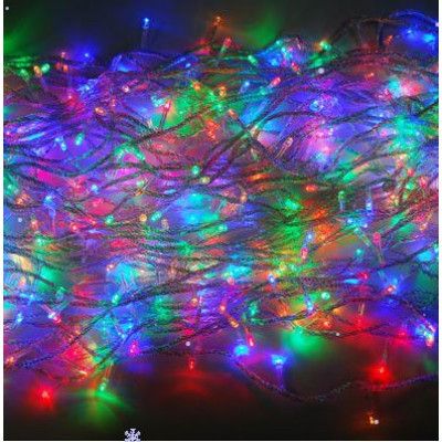 Гірлянда водоспад 400 LED (RD7149) 3x3м З заглушкою (10x40) Мікс (різнобарвна) | Зображення 1