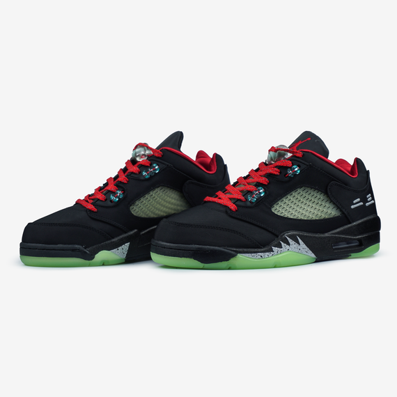 Кросівки Jordan 5 Low SP Black  (топ якість) 2018 43 27.5 | Зображення 4