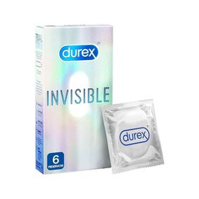 Упаковка презервативів DUREX Invisible 6шт.