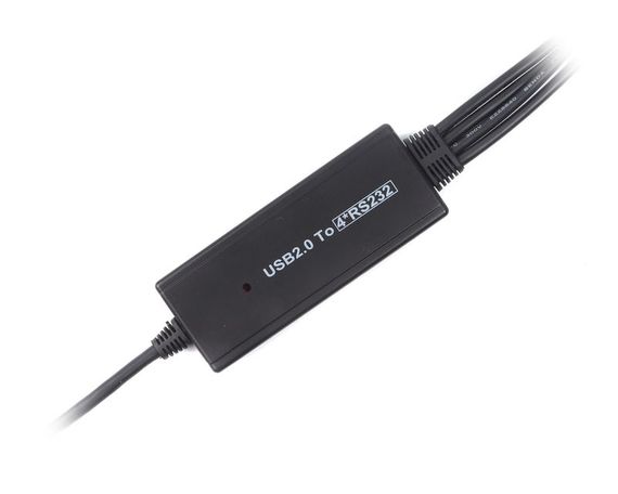 Кабель-перехідник Viewcon VE671 USB 2.0 на 4 COM, 1 м | Зображення 1