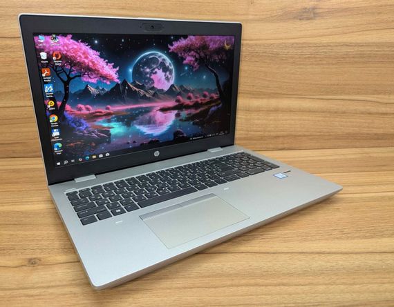Ультрабук HP ProBook 650 G4 / 15.6" (1920x1080) IPS / Intel Core i5-8350U (4 (8) ядра по 1.7 - 3.6 GHz) / 16 GB DDR4 / 480 GB SSD / Intel UHD Graphics 620 / Fingerprint / WebCam / Windows 10 б/у + Подарок Беспроводная мышь / USB | Зображення 3