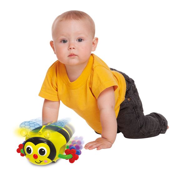 Дитяча розвивальна іграшка "Наздожени Бджілку" Kiddi Smart 557822-43 зі світлом і звуком | Зображення 5