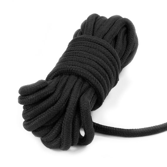 Мотузка - Fetish Bondage Rope Black, 10 м | Зображення 3