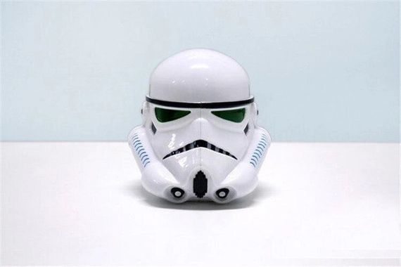 Чашка Кухоль Келих Пластиковий Star Wars 3D Plastic Штурмовик (Біла) | Зображення 4