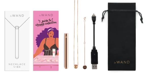 Вибратор подвеска leWand (розовое золото) sexstyle | Зображення 15