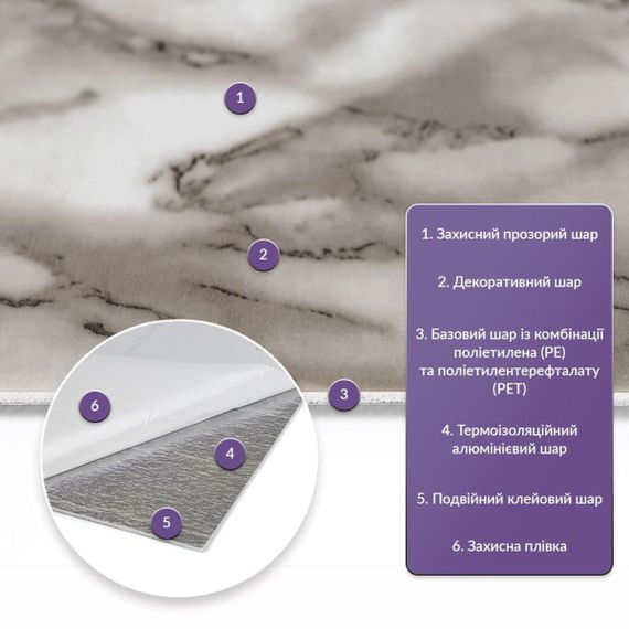 Самоклеюча стінова PET плитка 600х300х2мм SW-00002317 | Зображення 1