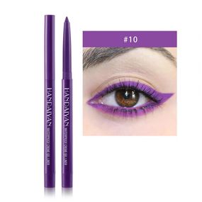 Цветная водостойкая кремовая гелевая подводка лайнер для глаз HANDAIYAN Creme Gel Liner COLOUR OUTSIDE цвет 10