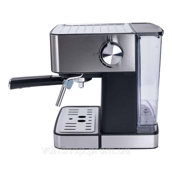 Кофеварка с трубкой для молока 1.6 л  кофемашина для дома 850 Вт Sokany SK-6862 | Зображення 3