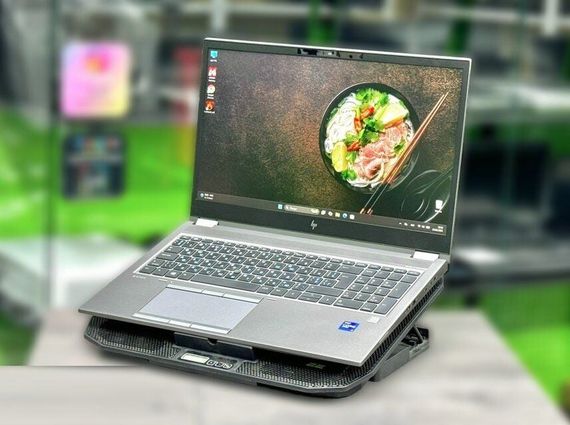 Мобильная рабочая станция HP ZBook Fury 15 G8 / 15.6" (1920x1080) IPS / Intel Core i7-11850H (8 (16) ядер по 2.1 - 4.8 GHz) / 16 GB DDR4 / 256 GB SSD / nVidia Quadro T1200, 4 GB GDDR6, 128-bit / WebCam / Win 11 Pro б/у | Зображення 3