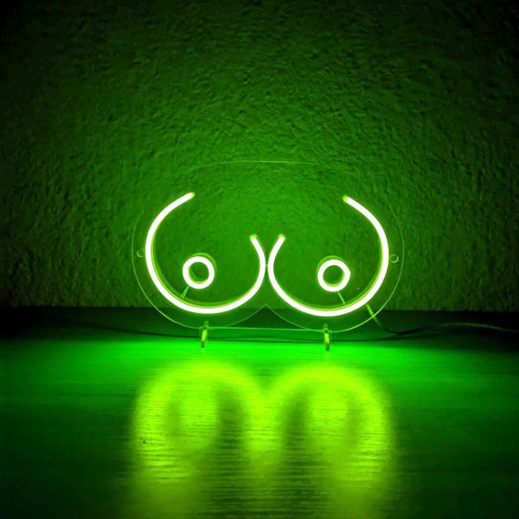 Неоновий світильник Груди 300х190 acr-n000043 | Зображення 4