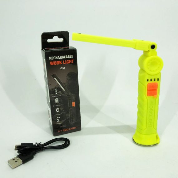 Ліхтар для кемпінгу батарея Worklight G51-LED-COB, Похідний кемпінговий ліхтар, Освітлення для кемпінгу YB-44 | Зображення 2