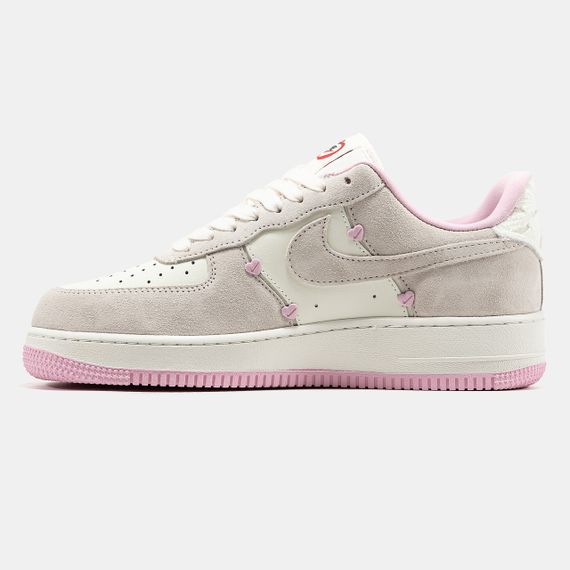 Кросівки Air Force 1 "Valentines Day" Замша весна / літо / осінь 2254 | Зображення 3