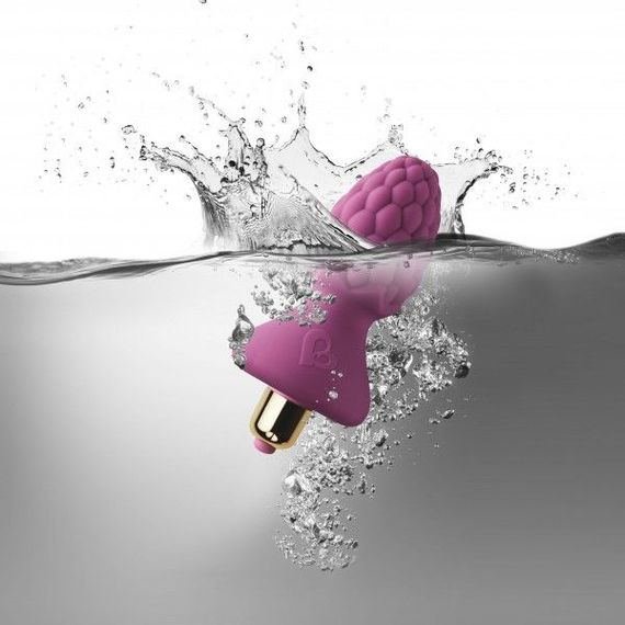 Анальный вибростимулятор Rocks Off Ass-Berries 7 Raspberry | Зображення 2