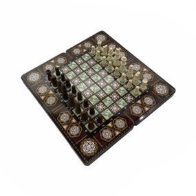 Набор настольных игр "Шахматы 3 в 1" Set3 NE-SP-SET-14 нарды, шашки, 40х40 см