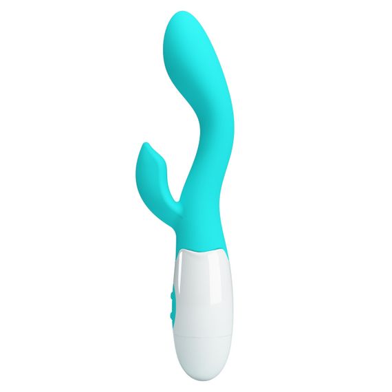 Вібратор PRETTY LOVE Brighty light blue, 30 function Sex Aura | Зображення 4