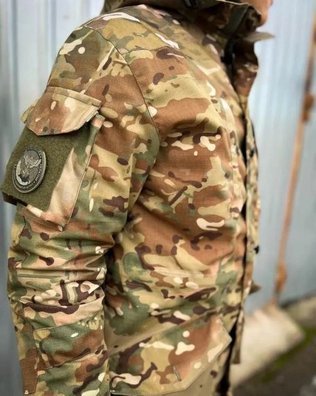 Костюм тактический Горка 5 полудемисезон Мультикам с налокотниками и наколенниками | Зображення 8