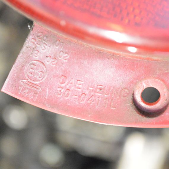 Ліхтар задній лівий Chevrolet Matiz II 2005-2011 Фара стоп задня ліва Шевроле Матіз 2 300411L | Зображення 2