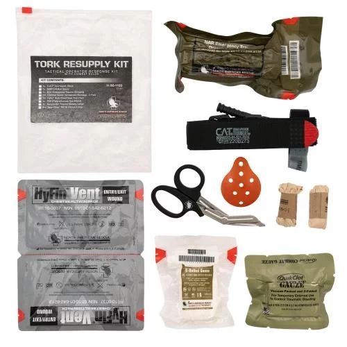 Набір поповнення тактичної аптечки  готовий комплект для поповнення тактичної аптечки, на базі  Tactical Operator’s Response Kit