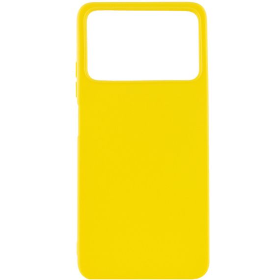 Силіконовий чохол Candy для Xiaomi Poco X4 Pro 5G Жовтий