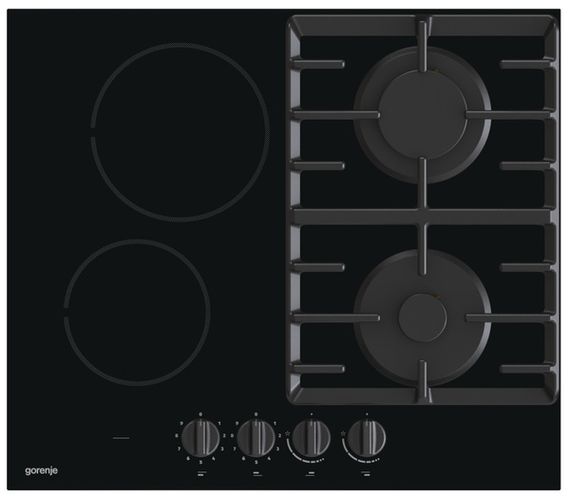 Варильна поверхня Gorenje, комбінована. GCE 691 BSC (BGR6CAB-E1F) (734118)