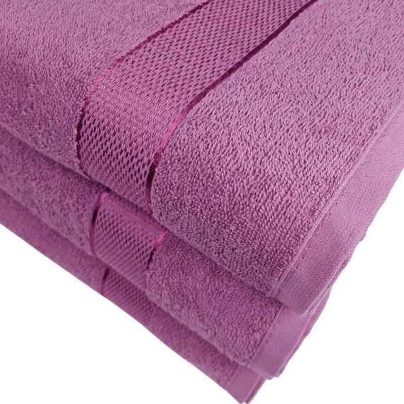 Рушник махровий SoundSleep Rossa 50x90 см сангрія (94310412) | Зображення 5